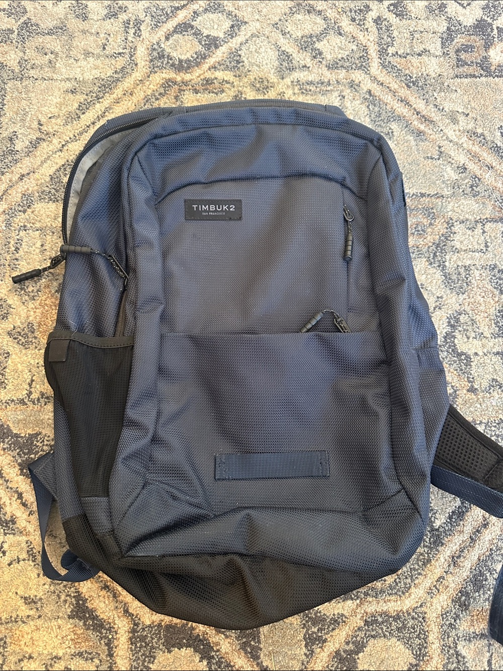 Timbuk2 Navy Blue Men's Backpack with Black Accents